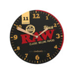 RAW Reloj Negro 30cm