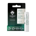 Weedness CBD Natural Bálsamo Labial Sabor Coco con Efecto Hidratante 4% CBD (4.8g)