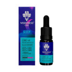 Weedness CBD Sleep Aceite de CBD Sabor Mora 1000mg CBD + 1000mg CBN (10ml)