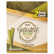 Twisted Hemp Cones Plain Jane 10pcsdisplay 3