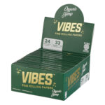 VIBES Papeles de Liar King Size Slim con Filtros Organic Hemp 33/24