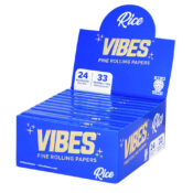 VIBES Papeles de Liar King Size Slim con Filtros Rice (24uds/display)