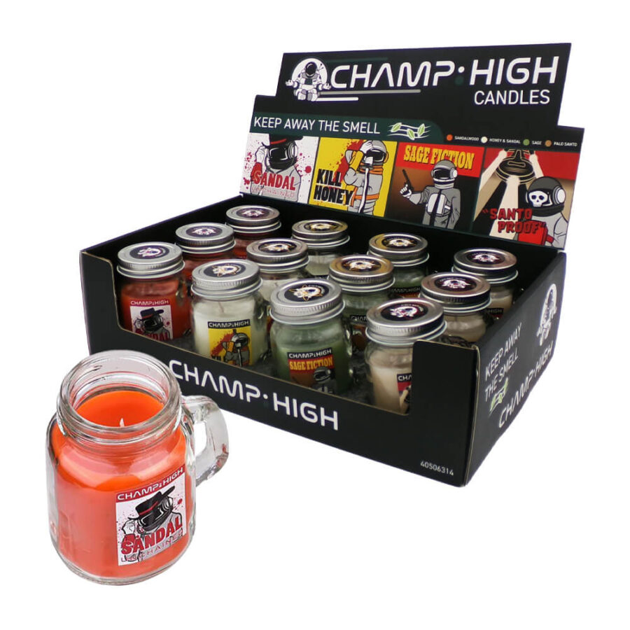 Champ High Velas Perfumadas Colleccion Smoke Killer (12uds/display)