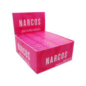 Narcos Papeles de Liar Slim King Size + Filtros Rosa (24uds/display)