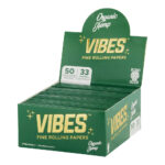 VIBES Papeles de Liar King Size Slim Organic Hemp (50uds/display)