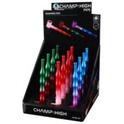 Wholesale Champ High Seahorse Pipe 12pcs display 1