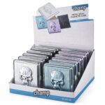 Champ High Pitillera Calavera (12 uds/display) Wholesale Champ High Skull Cigarette Case 12pcs display 1