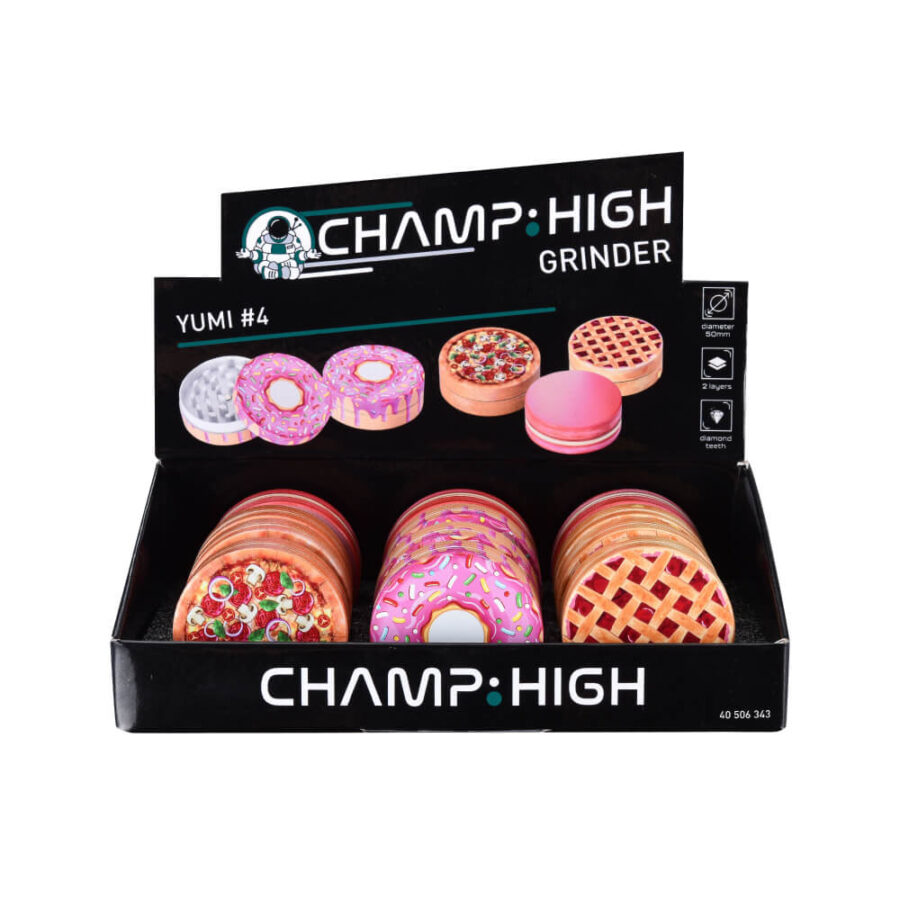 Champ High Yumi Grinder #4 (12uds/display)