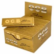 OCB Gold Slim Rolling Papers 50 Booklets