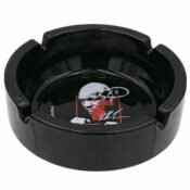 Tyson 2.0 Boxing Mike Glass Ashtray Black Wholesale 2 1