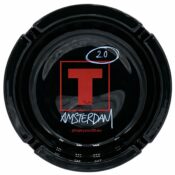 Tyson 2.0 Tyson Amsterdam Glass Ashtray Black Wholesale 1 1