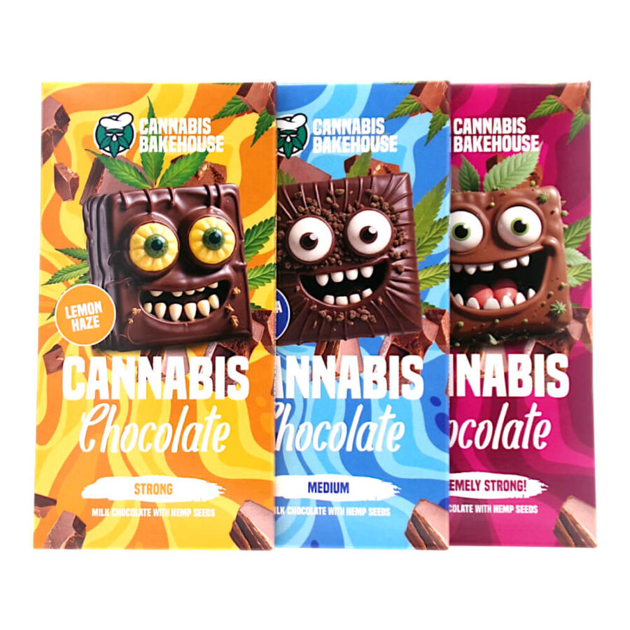 Cannabis Bakehouse Chocolate con Leche (15uds/display)