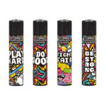 Clipper Lighters Classic Graffiti Motos (24uds/display)