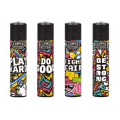 Clipper Lighters Classic Graffiti Motos (24uds/display)