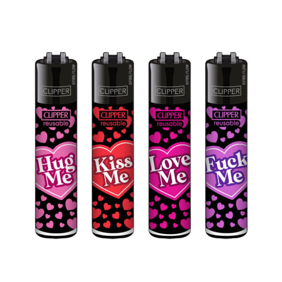 Clipper Lighters Classic Kiss Me #2 (48uds/display)