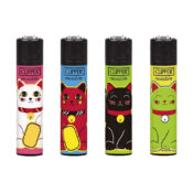 Clipper Lighters Classic Lucky Cat (24uds/display)