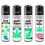 Clipper Lighters Classic Cute Weed