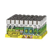 Clipper Lighters Classic Weed Status (48uds/display)