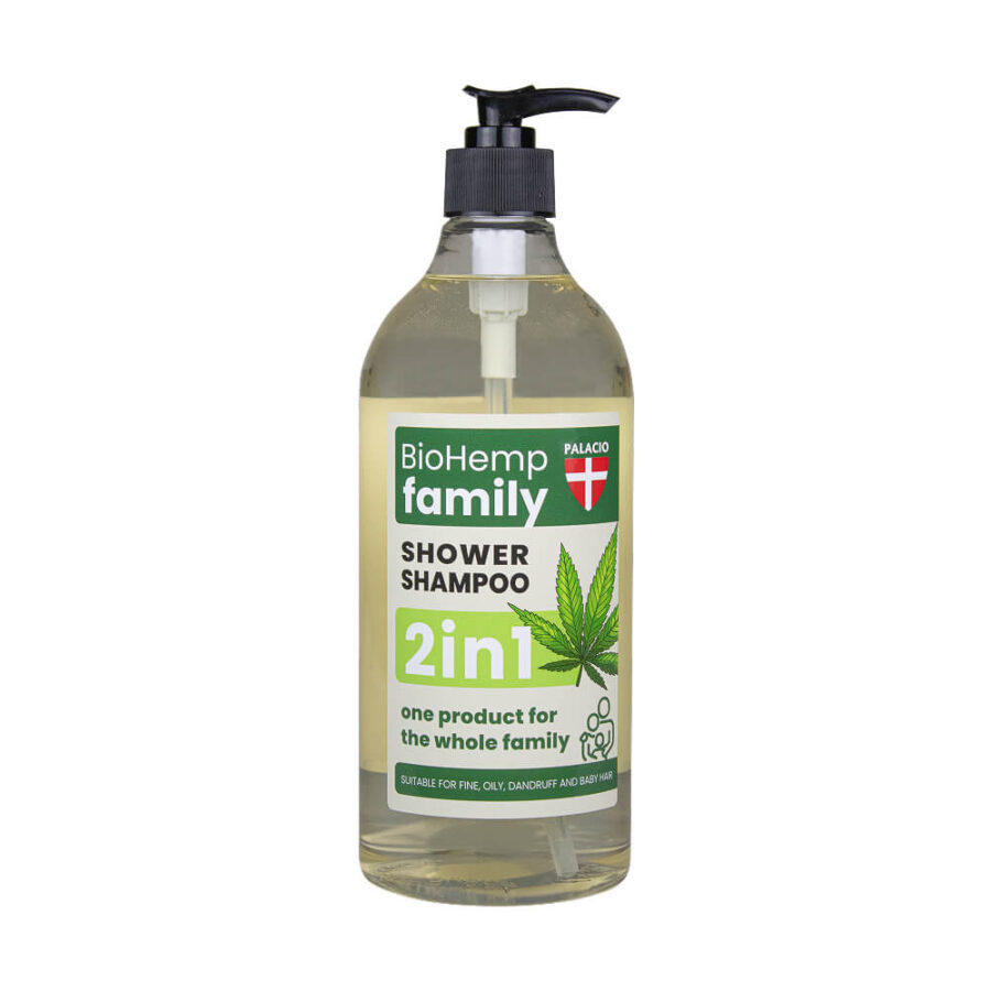 Palacio Champú de Ducha 2 en 1 BioHemp Family (750ml)