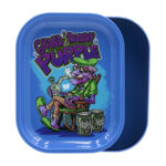 Bandeja de Liar con Compartimento de Almacenamiento en Caja de Lata Best Buds Grand Daddy Purple-Mayorista-6