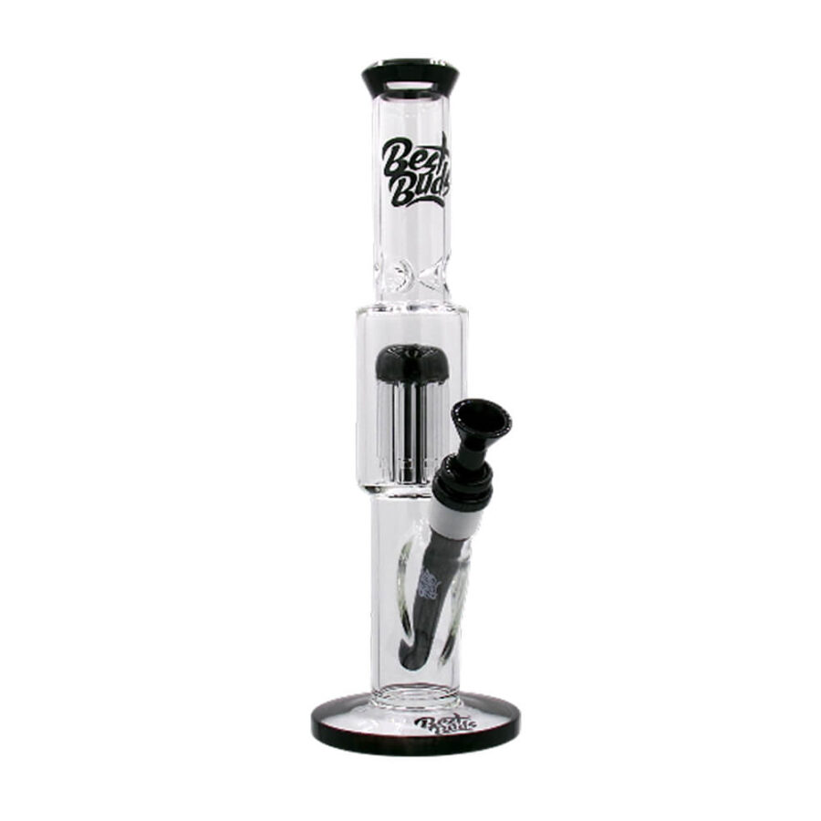 Best Buds Bong de Vidrio con Doble Cámara para Árbol de Hielo 33cm