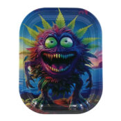 Beuz Weedmonster Bandeja Rodante Metálica Pequeña (14x28cm)