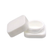 Frasco de vidrio cuadrado blanco de 9 ml - venta al por mayor-2