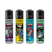Clipper Lighters Classic Brain Wash (48uds/display)