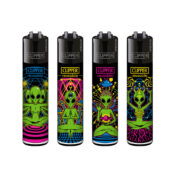 Clipper Lighters Classic Trippy Alien (48uds/display)