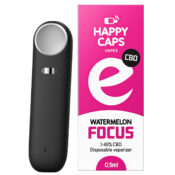 Happy Caps Disposable Vaporizers Focus Watermelon 5pcsdisplay Wholesale 1