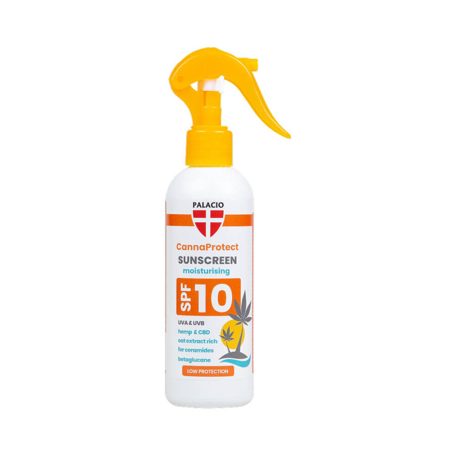 Protector Solar Palacio CannaProtect Leche de Cáñamo SPF10 200ml Al Por Mayor