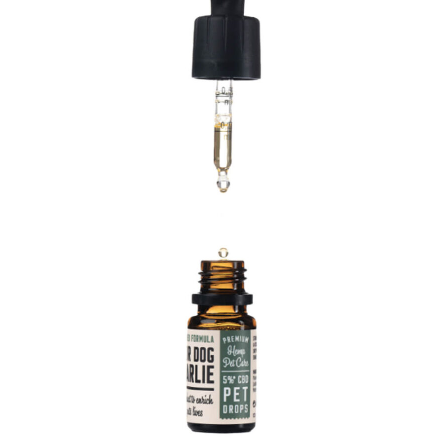 Gotas de CBD al 5% para perros Pharma Hemp Poor Dog Charlie 10ml-venta al por mayor 4