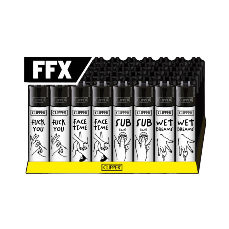 Encendedores Clipper clásicos FFX Adult #2 (48 unidades:expositor) - Mayorista 2
