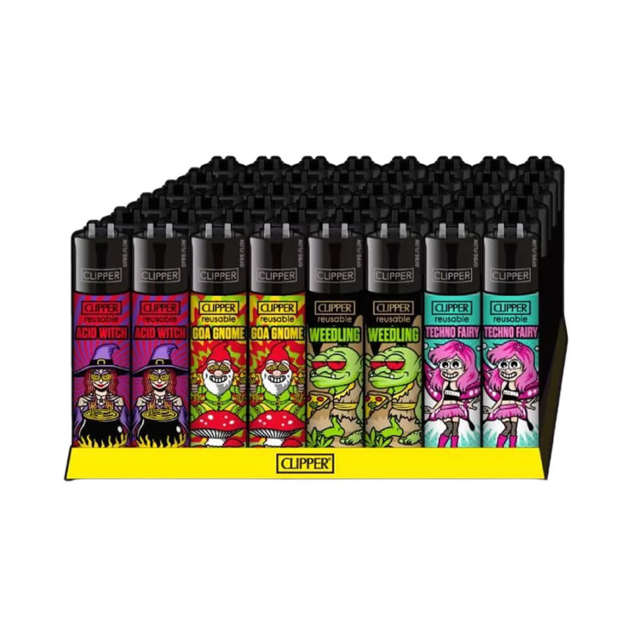 Encendedores Clipper Mundo de Fantasía Clásico (48 unidades:expositor) - Mayorista 2
