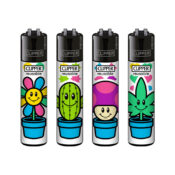 Encendedores Clipper Classic Grow Pots (48 unidades:expositor) - Venta al por mayor 1