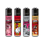 Encendedores Clipper Classic Sexy Animals (48 unidades:expositor) - Mayorista 1