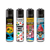 Encendedores Clipper clásicos Summer (48 unidades:expositor) - Venta al por mayor 1