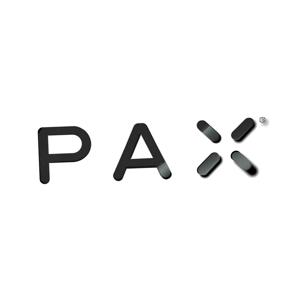Logotipo grande de vinilo PAX - negro 1 Logotipo grande de vinilo PAX - negro 1