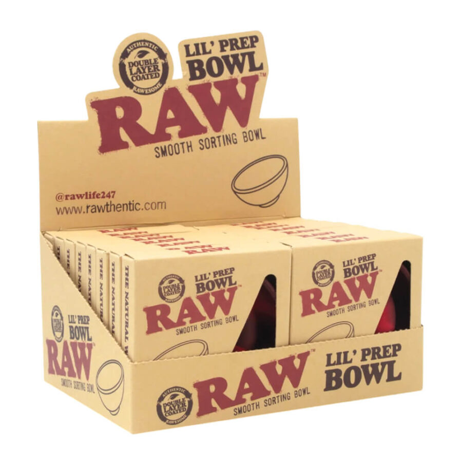 Bol de clasificación de silicona RAW Lil' Prep (16 unidades:expositor)-Venta al por mayor 1