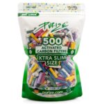 PURIZE Activated Carbon Filter XTRA Slim Size 6mm 500pcs