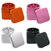Best Buds The Cube - Grinder de aluminio de 4 partes (50 mm) 1 Best Buds The Cube Aluminium Grinder 4 Parts 50mm