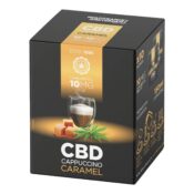 Haze Instant Cappuccino 10mg CBD Caramel 10pcsdisplay