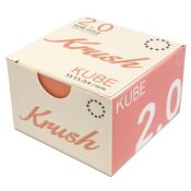 Krush Kube 2.0 Aluminium Grinder 2 Parts–55mm Rose Gold