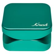 Krush Kube 2.0 Emerald Green Aluminium Grinder 2 Parts 55mm