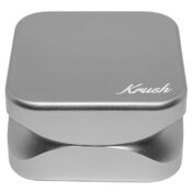 Krush Kube 2.0 Space Grey Aluminium Grinder 2 Parts 55mm