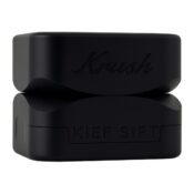 Krush Kube 3.0 Black Aluminium Grinder 3 Parts–55mm