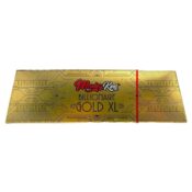 Papel de liar ultradelgado sin blanquear Monkey King Billionaire Gold XL de 130 mm (24 unidades/expositor) 3 Monkey King Billionaire Gold XL Unbleached Ultrathin Rolling Papers 130 mm 24pcsdisplay 3