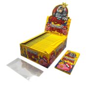 Papel de liar transparente 100% celulosa natural Monkey King (24 unidades/expositor) 1 Monkey King Transparent Pink 100 Natural Cellulose Paper 24pcsdisplay