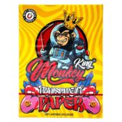 Papel de liar transparente 100% celulosa natural Monkey King (24 unidades/expositor) 2 Monkey King Transparent Pink 100 Natural Cellulose Paper 24pcsdisplay 2