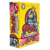 Papel de liar transparente 100% celulosa natural Monkey King (24 unidades/expositor) 3 Monkey King Transparent Pink 100 Natural Cellulose Paper 24pcsdisplay 3